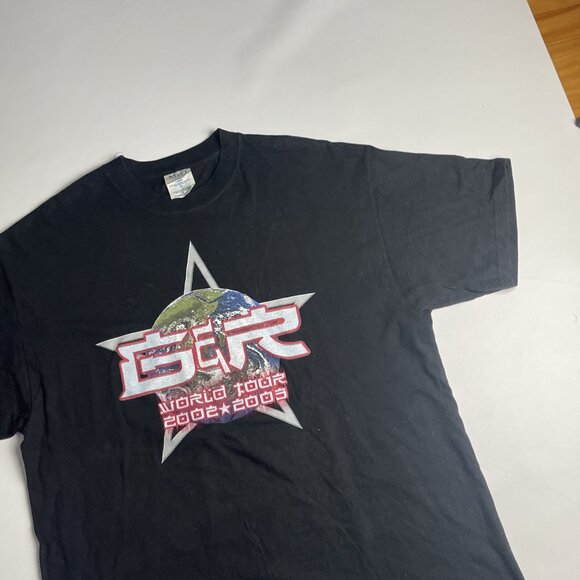 Vintage Guns N Roses XL Shirt Chinese Democracy World Tour 200-03 (Stained, read - Picture 2 of 16
